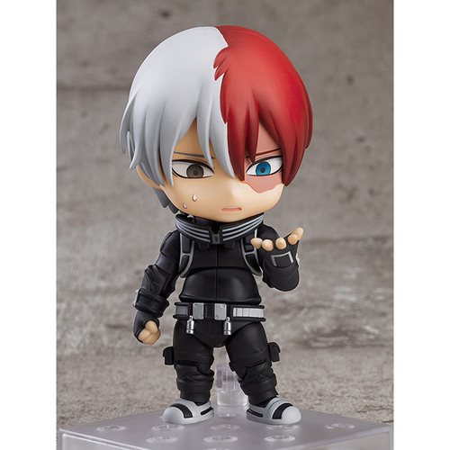 My Hero Academia The Movie: World Heroes' Mission Shoto Todoroki Stealth Suit Ver. Nendoroid