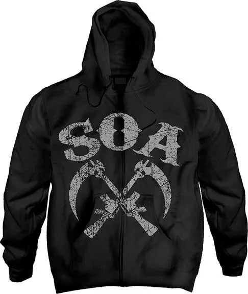 Sons of Anarchy Crossed Sickle Hoodie