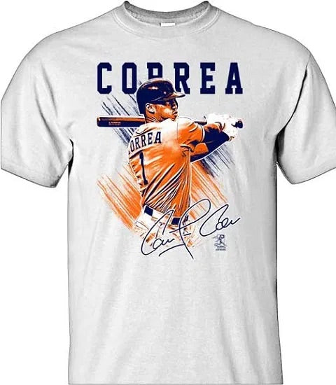 MLB - HOUSTON ASTROS - CARLOS CORREA T-SHIRT  LIMITED EDITION