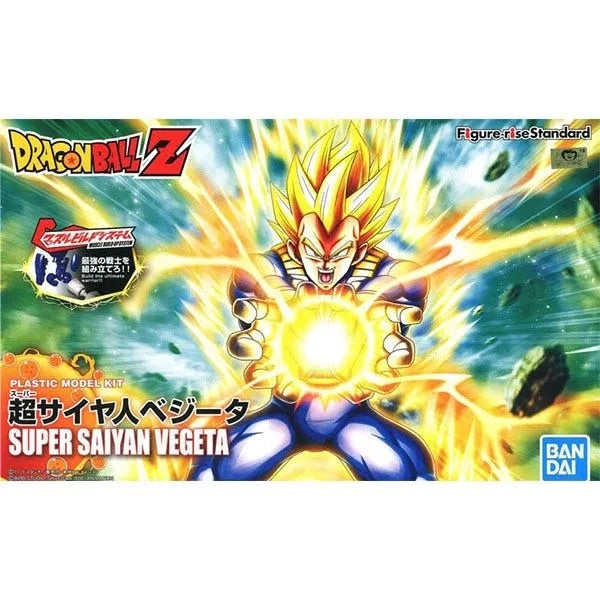 Bandai Dragon Ball Z Figure-rise Standard Super Saiyan Vegeta (New PKG Ver) Figure