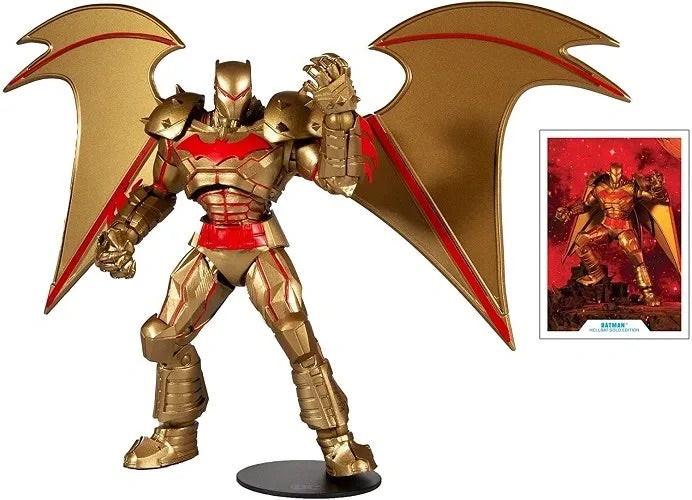 McFarlane Toys DC Multiverse Hellbat Gold Edition 7" Action Figure