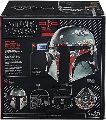 Star Wars The Black Series Boba Fett Helmet Prop Replica