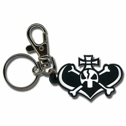 BODACIOUS SPACE PIRATES JOLLY ROGER PVC KEY CHAIN